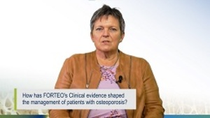 Professors Experience with Teriparatide - The First in Class medication for the treatment of severe osteoporosis.